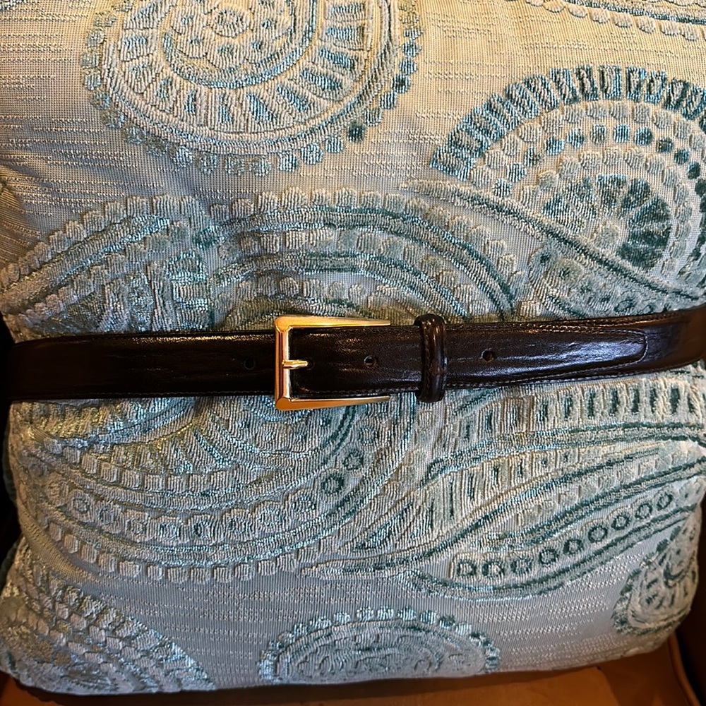 NWOT Brighton black leather belt